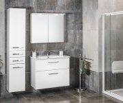 Aqualine Zuno 85 Keramické Umyvadlo Nábytkové 85x45cm, Bílá
