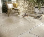 Retro dlažba Sichenia Chantilly Creme 60x90 GRIP Rett. - béžová