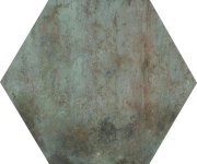 Dlažba jako beton Colorker Amazonia ZYX Emerald Hex 32x36,8  - zelená