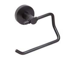 Sapho X-round Black Držák Toaletního Papíru, černá Mat