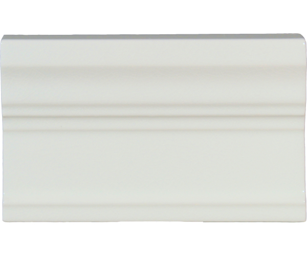 Retro sokl Grazia Boiserie Finale Bianco Craquele 12x20 - bílá