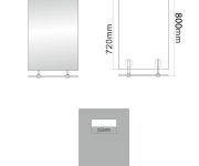 Sapho Koupelnový Set Latus Ix 47,5, Dub Stříbrný