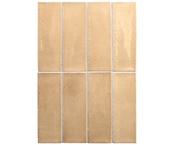 Obklad jako beton Equipe Miyako Golden Ochre Gloss 5x15 Luc. - béžová