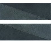 Retro obklad Bestile Polar Noir 10x30 - antracitová