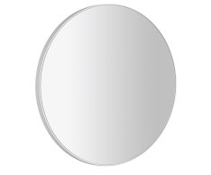 Gedy Kulaté Zrcadlo V Plastovém Rámu ø 60cm, Bílá