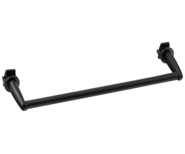 Aqualine Sušák Ručníků Na Otopná Tělesa 36cm Rovný, černá Mat