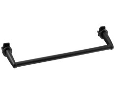 Aqualine Sušák Ručníků Na Otopná Tělesa 36cm Rovný, černá Mat