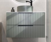 Sapho Cirasa Strip Umyvadlová Skříňka 79,8x52x46cm, Verde