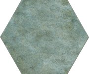 Dlažba jako beton Colorker Amazonia ZYX Emerald Hex 32x36,8  - zelená