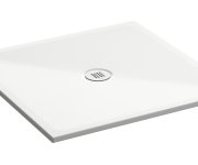 Gsi Keramická Sprchová Vanička, čtverec 90x90x2cm, Bílá Mat