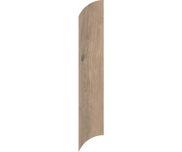 Dlažba jako dřevo Caesar Cocoon Ease Chevron Arch 20x120 Rett. - hnědá
