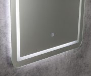 Aqualine Salica Zrcadlo S Led Osvětlením 60x80cm, Dotykový Senzor, Stmívatelné
