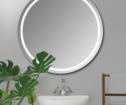 Sapho Nyx Kulaté Zrcadlo S Led Osvětlením ø 50cm