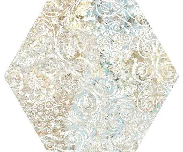 Retro dlažba Aparici Carpet Sand Hexagon 25x29 Matt.