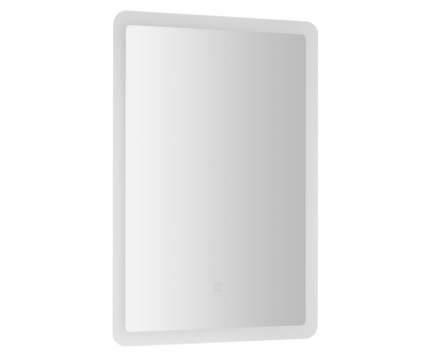 Aqualine Fago Zrcadlo S Led Osvětlením 50x70cm, Dotykový Senzor, Stmívatelné