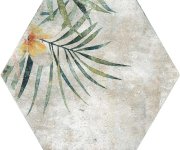 Květinová dlažba Colorker Amazonia ZYX Tropic Decoro Emerald 32x36,8 Hex MIX
