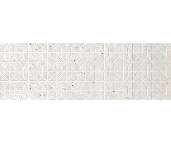 Obklad jako beton Ape Ama Shape Bianco 40x120 Matt. Rett. - bílá