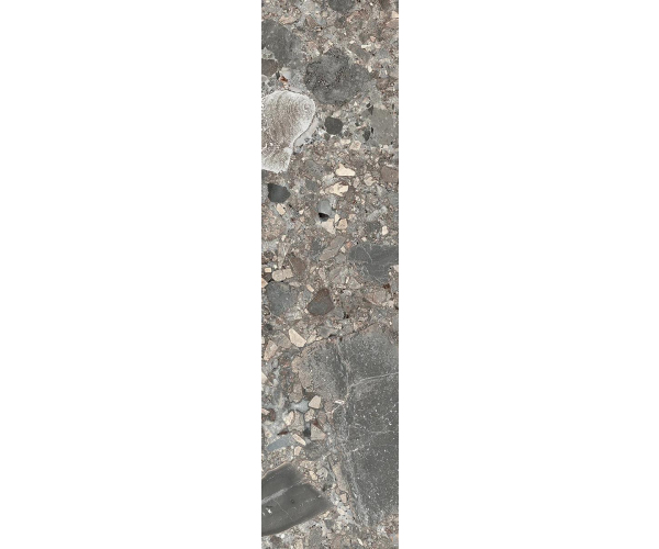 Dlažba jako kámen Mirage NORR Farge RR05 15x60 Nat. Rett. - šedá