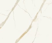 Dlažba jako mramor Marca Corona Scultorea Calacatta Oro Fino 120x120 Luc. Rett. - bílá