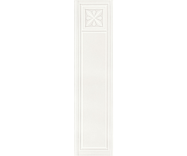 Retro dekor Grazia Epoque Medici Bianco matt. 20x80 - bílá