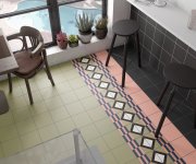 Dlažba Equipe Bauhome Minze 20x20 - zelená
