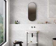 Obklad jako kámen Navarti Ecchio Blanco RLV 33x100 Matt. Rett. - bílá