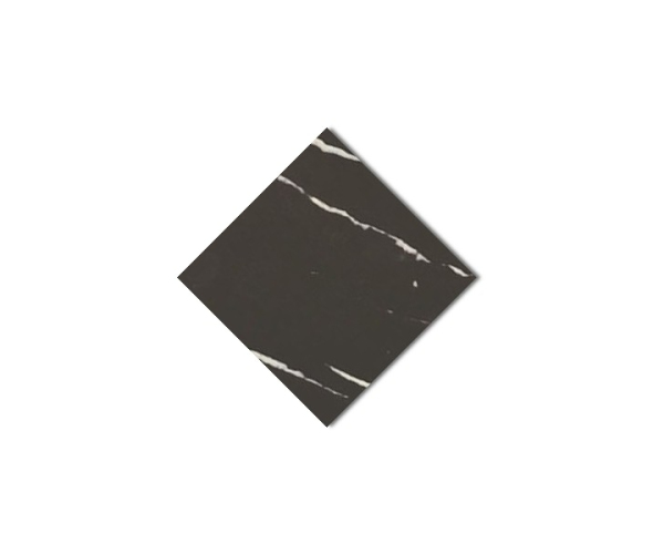 Dlažba jako mramor Equipe Octagon Taco Marmol Negro 4,6x4,6 - černá