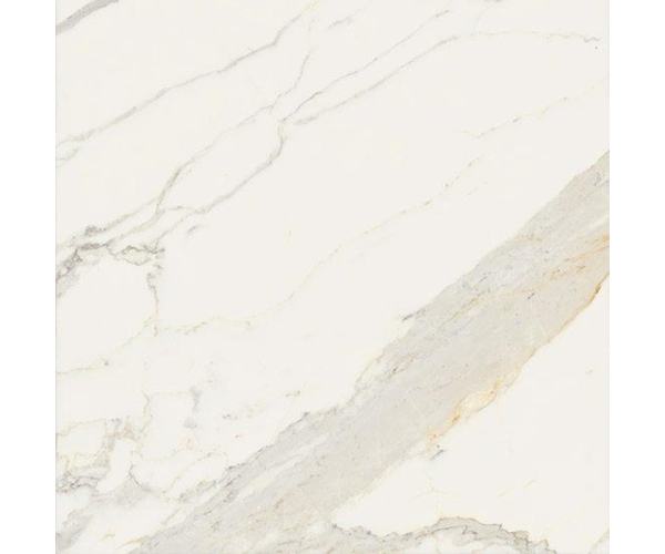 Dlažba jako mramor Fioranese Marmorea Bianco Calacatta effect 74x74 Luc. Rett. - bílá