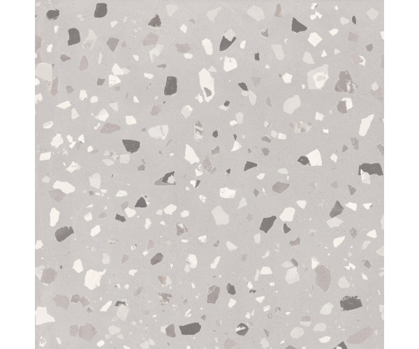 Dlažba jako terrazzo Sant Agostino Deconcrete De-Medium Pearl 60x60