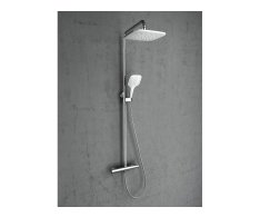 Sprchový sloup Termo 300 - TE 093.00CR/WH Sprchový sloup s termostatickou baterií, posu