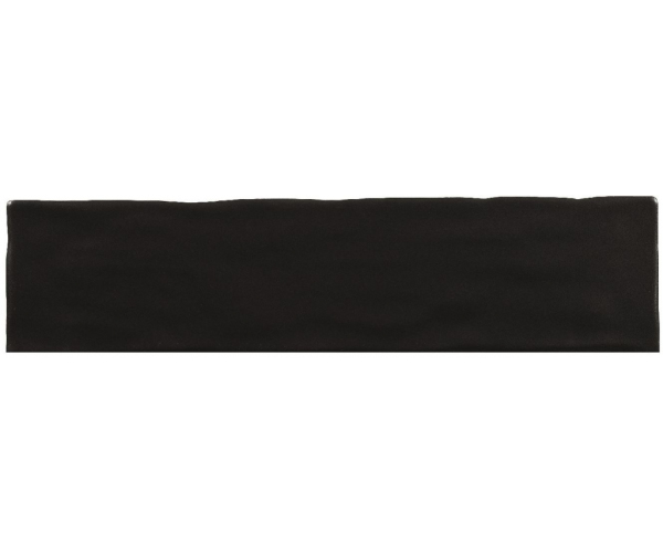 Retro obklad El Barco Sirocco Black 7,5x30 Matt. - černá