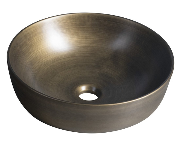 Sapho Priori Keramické Umyvadlo Na Desku, ø 41,5cm, Bronz