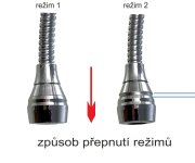 Spořič Vody 2-pol., Prodl., Chrom SV3930-CR