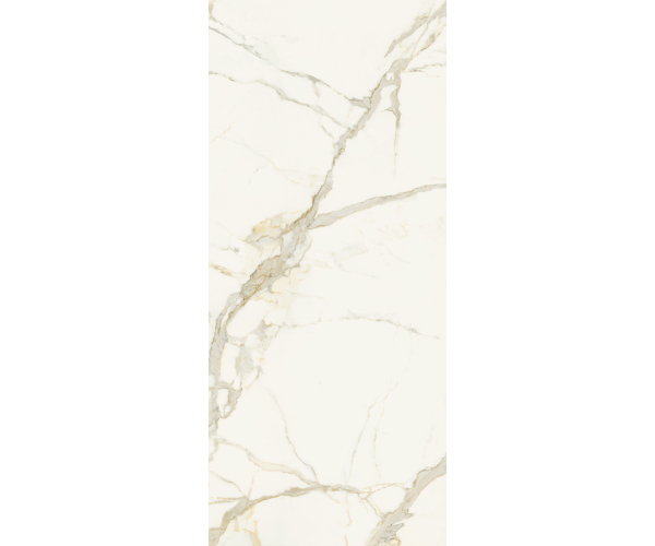 Dlažba jako mramor Marca Corona Scultorea Calacatta Oro Fino 120x278 Luc. Rett. - béžová