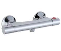 Pulzar, Sprchová Termostatická Baterie, Dolní Vývod, Bez Sprchové Sady, Rozteč 150mm