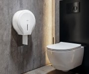 Aqualine Olmo Zásobník Na Toaletní Papír Max. ø 26cm, 265x280x130mm, Abs Bílá
