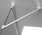 Polysan Fortis Boční Stěna 900mm, čiré Sklo