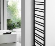 Sapho Metro Space Otopné Těleso 550x1430 Mm, Do Prostoru, černá Mat