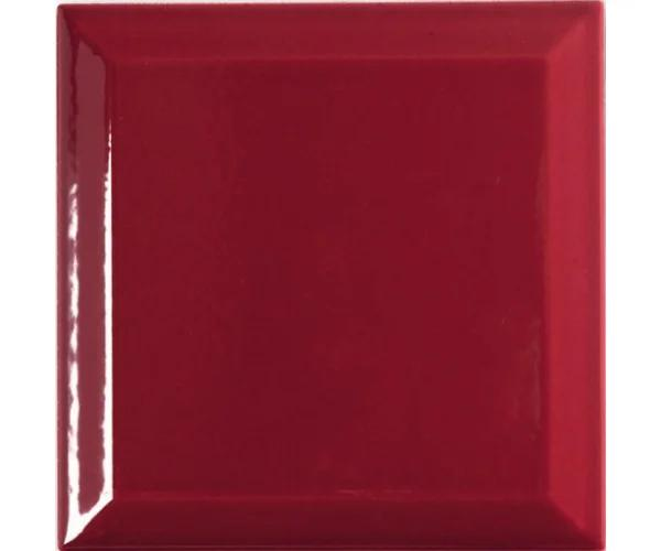Retro obklad Tonalite Diamante Bordeaux Tozzetto Tavella Diamante 7,5x7,5 - vínová