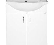 Aqualine Simplex Economy 60 Umyvadlová Skříňka Včetně Umyvadla 58,5x83,5x30,7cm