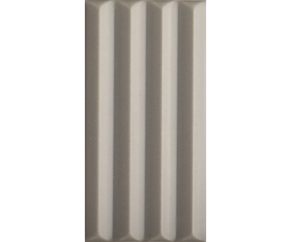 Vzorovaný dekor 41zero42 WigWag Mud 7,5x15 - šedá