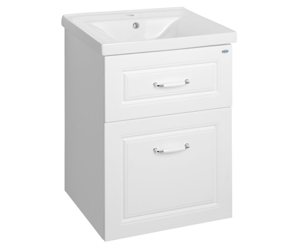 Aqualine Favolo Umyvadlová Skříňka 52x72,5x44cm, Bílá Mat