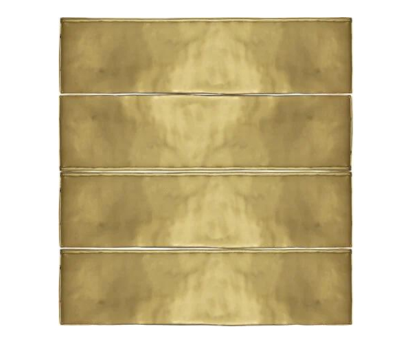 Retro obklad Cevica Zelij Special Decoro Oro 5x20 - zlatá