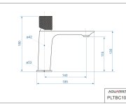Platform Round, Umyvadlová Stojánková Baterie Bez Odtokové Garnitury PLTBC10201
