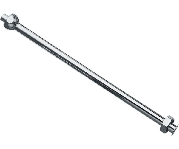 Silfra Trubička Přímá Pro Urinál Včetně Matek, 1/2", Průměr 12x300mm, Chrom