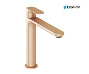Umyvadlová stojánková baterie Eleganta EL 014.00 - EL 014.60RGB Umyvadlová stojánková baterie 220 mm bez výpusti, růžové zlato kartáčované X070388
