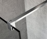 Gelco Vario Chrome Jednodílná Sprchová Zástěna K Instalaci Ke Stěně, Sklo Nordic, 1400 Mm