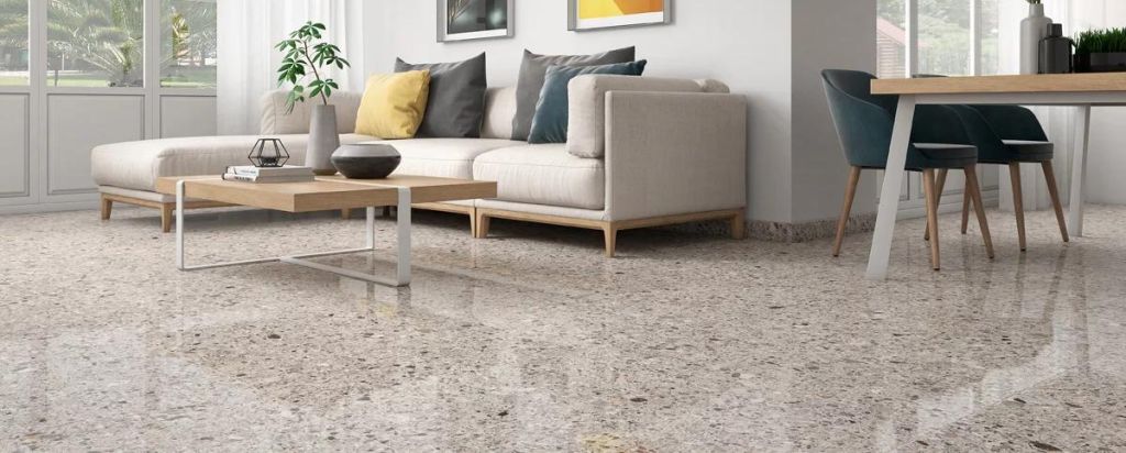 Realizace Dlažba Prissmacer Beko Mix 60x60 v lesklém provedení