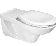 Sapho Handicap Závěsná Wc Mísa, Prodloužená, Rimless, 37,5x73cm, Bílá