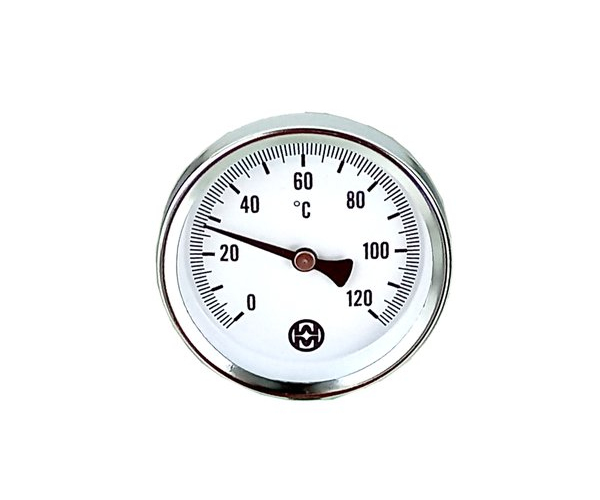 Teploměr Se Zadním 1/2"napojením A Jímkou50mm, Dn100mm, 0-120°c